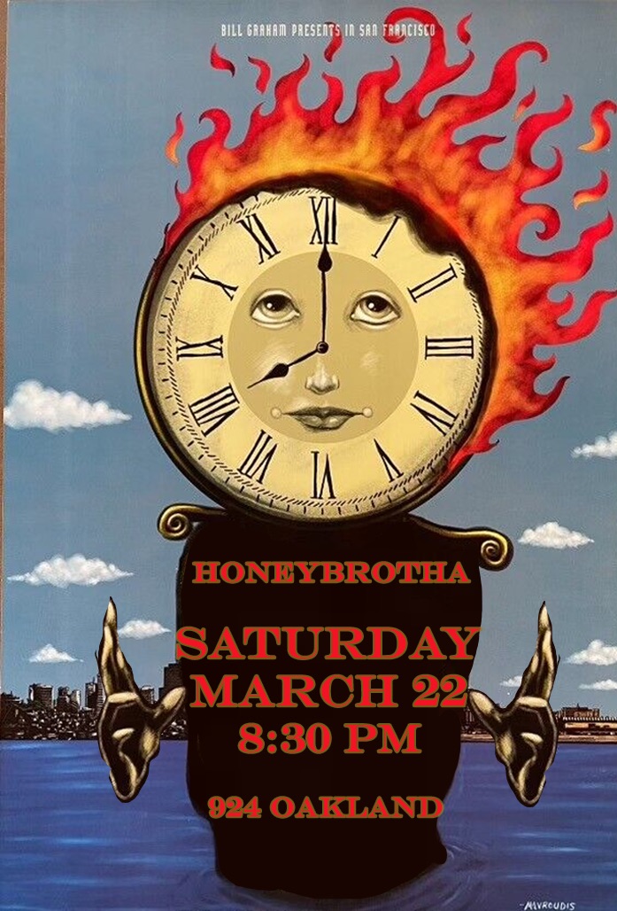 Honeybrotha @924 Oakland poster